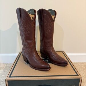 Tecovas The Annie Sequoia Calfskin Boots